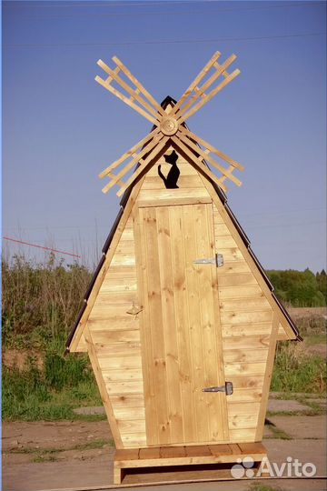 Уличный туалет с установкой PRO877