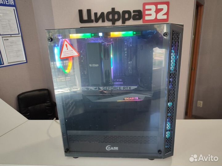 Игровой Core i5-12600K,RTX 3080,SSD 500gb + SSD 96