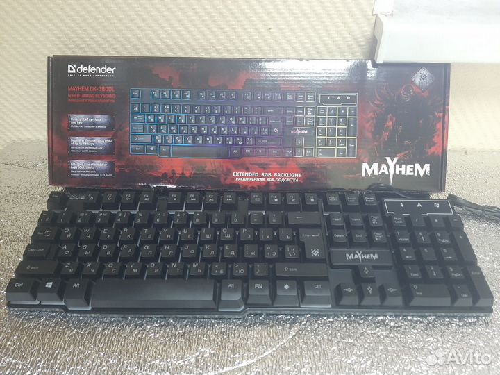 Клавиатура / комплект клавиатура+мышь