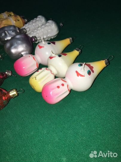 Елочные игрушки СССР редкие