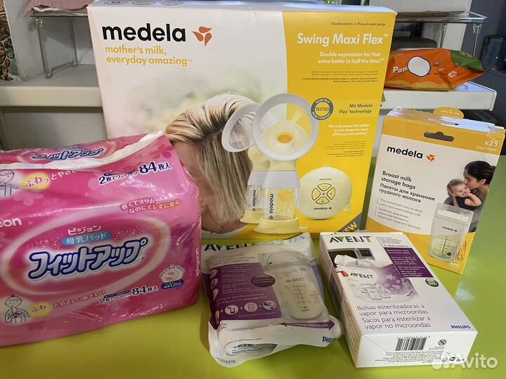 Молокоотсос medela электрический