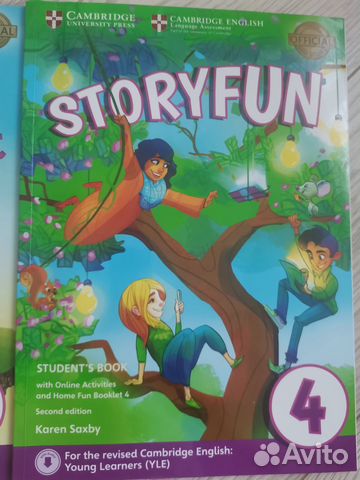 Storyfun 4 б/у с новым буклетом