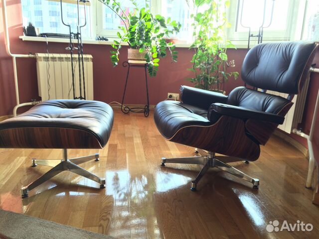 Eames lounge chair в интерьере