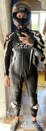 Слитный мотокомбинезон IXS RS-1000