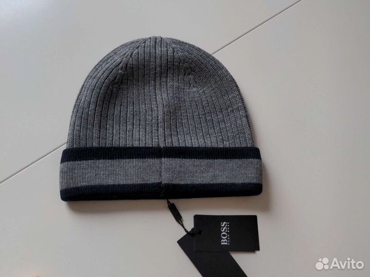 Hugo Boss оригинал новая шерстяная шапка