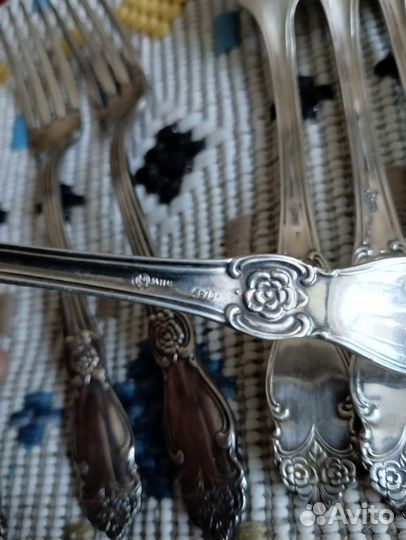 Вилки мельхиоровые СССР