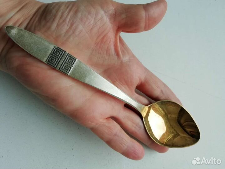 Ложка десертная, серебро, Таллин