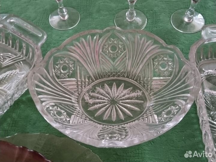 Фужеры хрустальные СССР