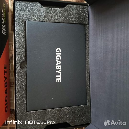 Видеокарта Gigabyte 3060ti gddr 6X. На гарантии