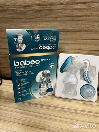 Молокоотсос ручной baboo