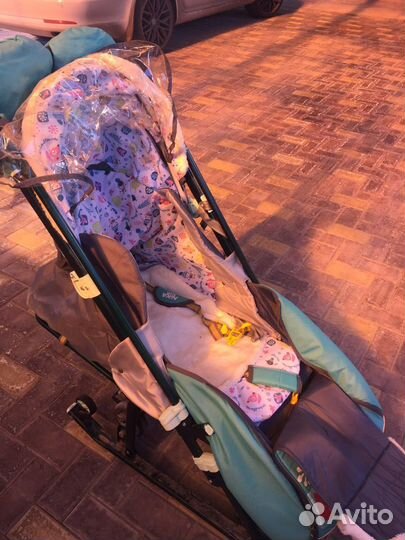 Коляска санки