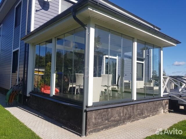 Остекление пристройки