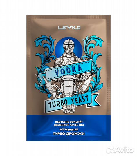 Турбо дрожжи leyka vodka 83 г