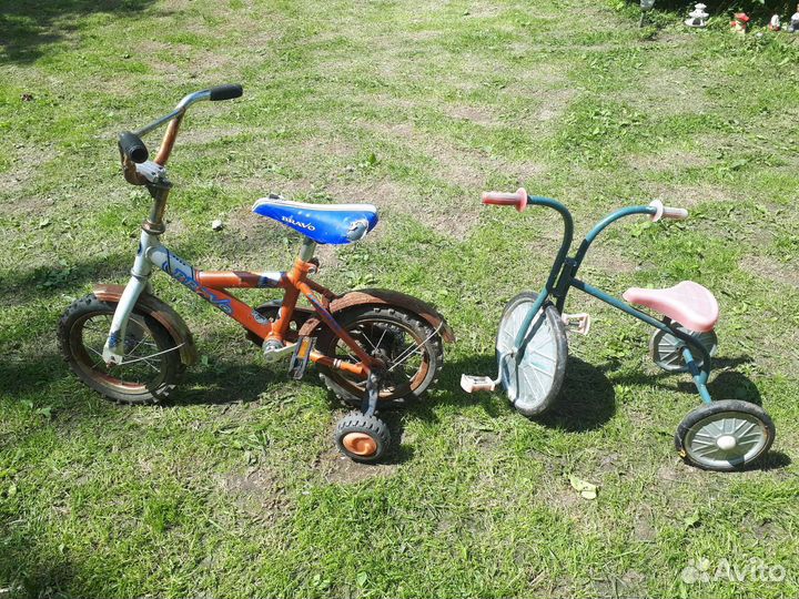Детский велосипед СССР