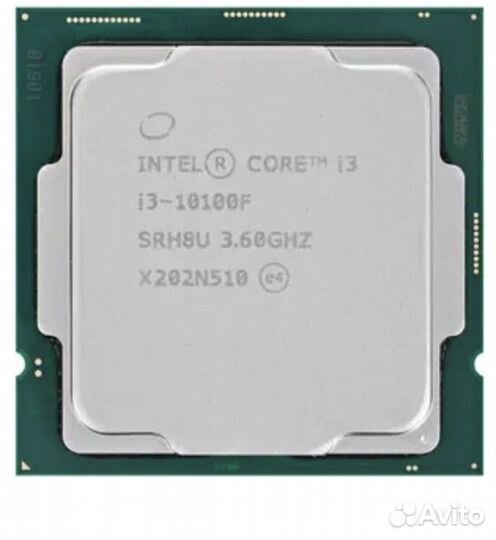 Процессор intel core i3 10100f