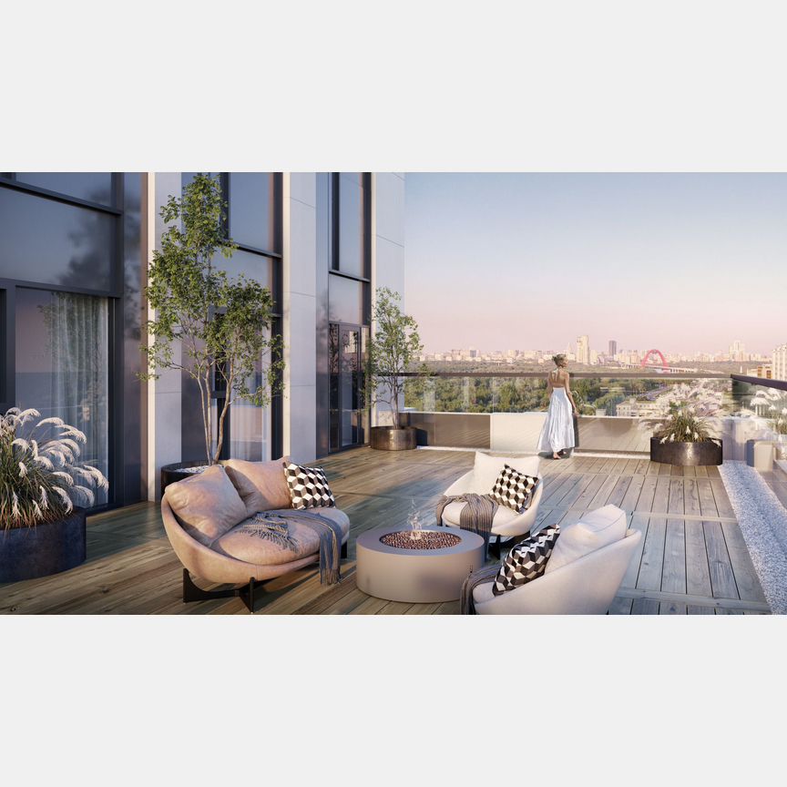 2-к. квартира, 87,6 м², 3/43 эт.