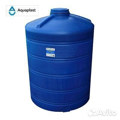 Емкость пластиковая 2 м3 для сыпучих продуктов (ве