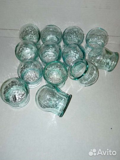 Банки стеклянные медицинские