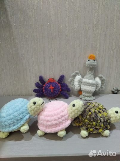 Вязанные игрушки ручной работы