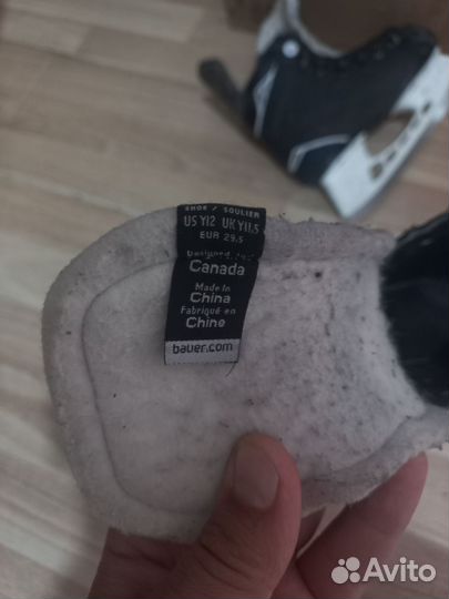 Хоккейные коньки bauer