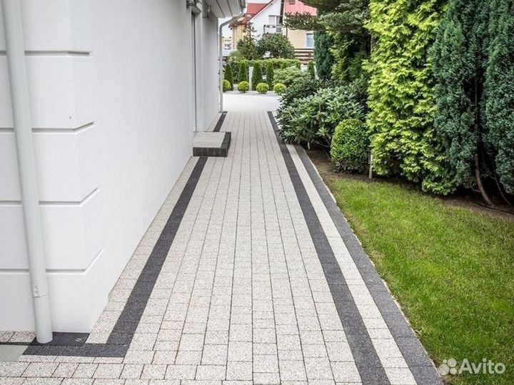 Заливка отмостки