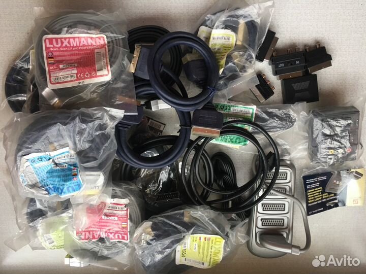 Кабели и переходники Scart новые