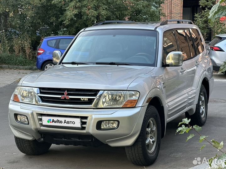 Mitsubishi Montero 3.5 AT, 2001, 225 000 км