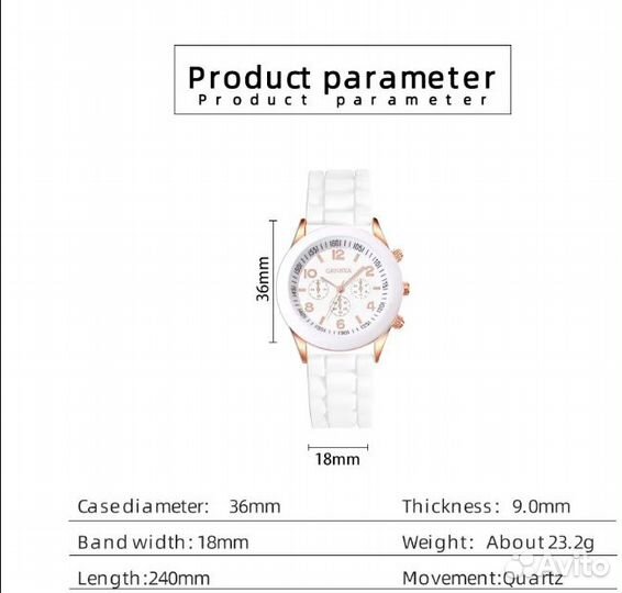 Часы женс. кварц. ф. Relogio Feminino Видео