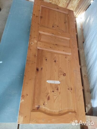 Двери из массива сосны бу