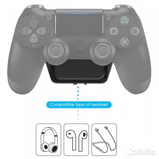 PS4 Адаптер для Airpods и Bluetooth Headset SND