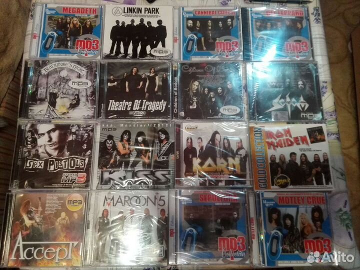 Музыкальные диски с mp3 новые зарубежный рок