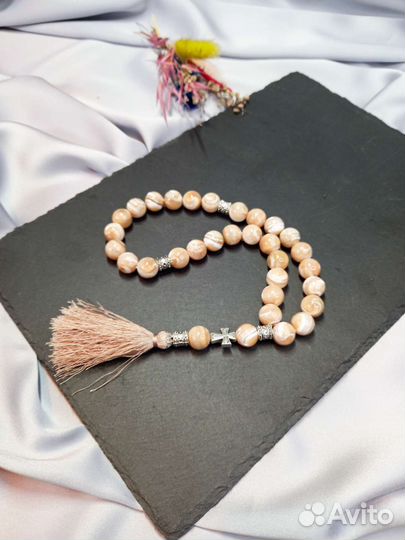 Православные чётки из Перламутра 12 мм