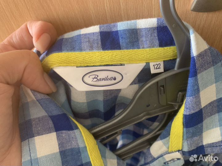 Рубашка barilott для мальчика 122см