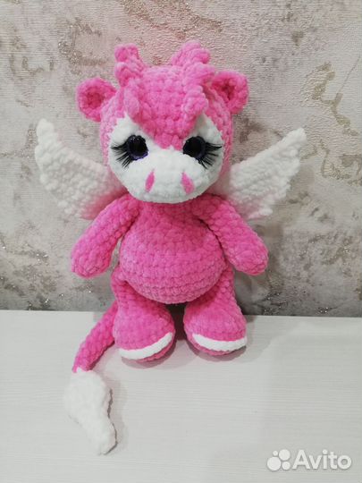 Вязанный Дракончик