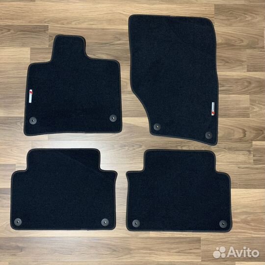 Коврики Audi A8 S8 D2 4D ворсовые велюровые