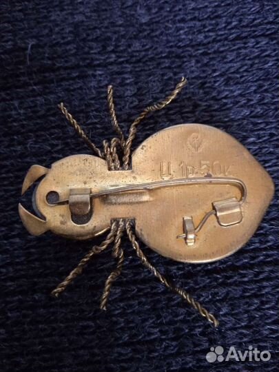 Брошь винтаж СССР