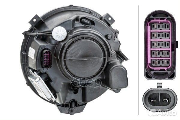 Фара L/R Bi-Xenon в сборе mercedes W463 все 1ZS