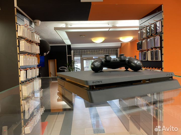 Sony Ps4 Slim 500 GB Black Гарантия игра в подарок