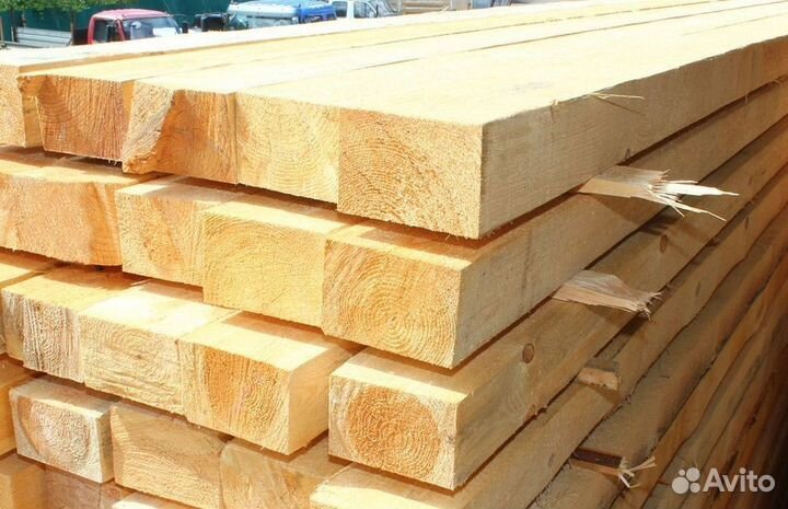 Брус сухой / Пиломатериалы / доставка но