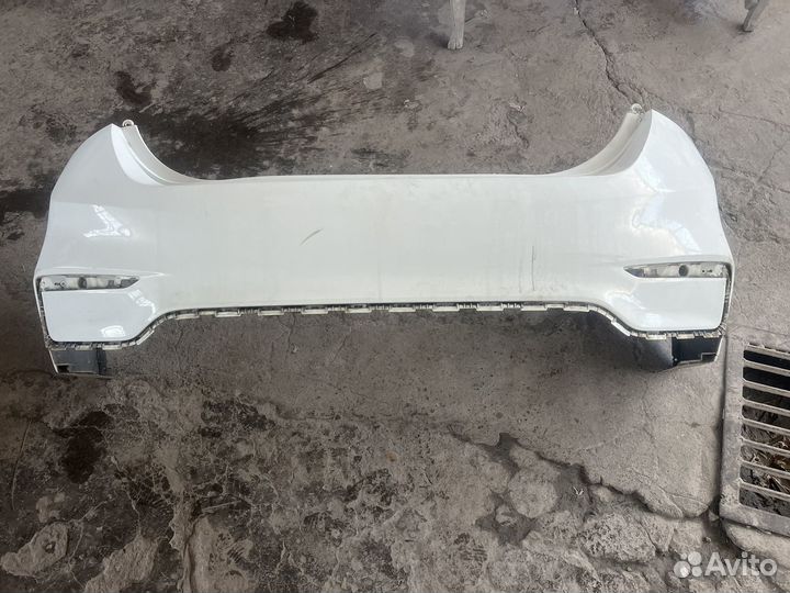 Задний бампер hyundai solaris 2