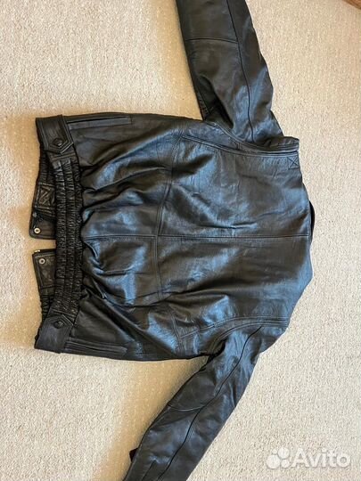 Кожаная куртка мужская 50 52