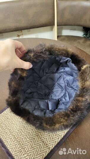 Шапка норковая женская