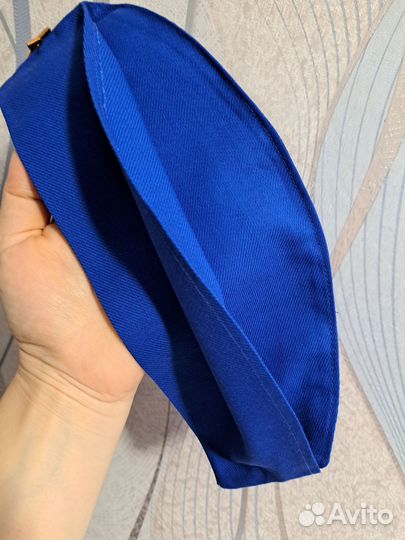 Пилотка синяя