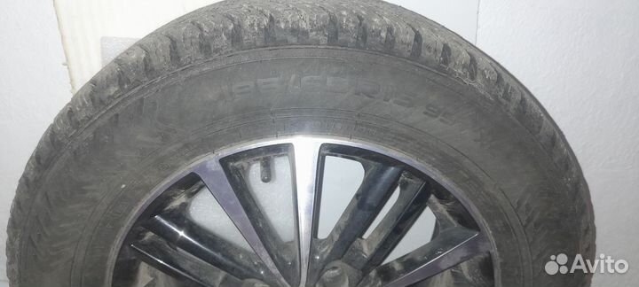 Зимние колеса nokian 195/65 r15 на литых дисках