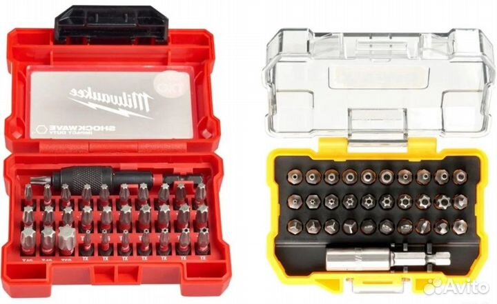 Биты в наборах milwaukee dewalt makita