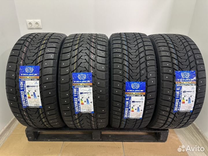 Tri Ace Snow White II Stud 285/45 R22 и 325/40 R22 111H