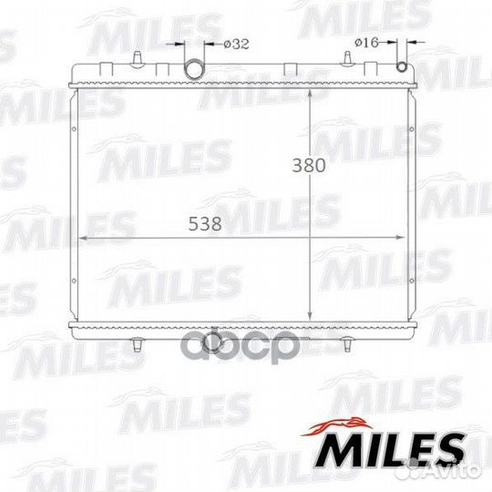Радиатор охлаждения acrb147 Miles