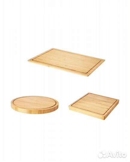Доска разделочная IKEA oleby 3 штуки