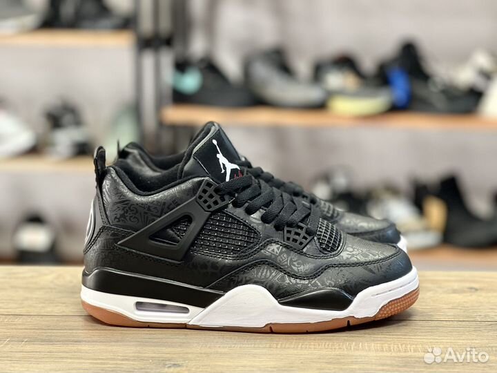 Кроссовки мужские Зимние с Мехом Nike Air Jordan 4