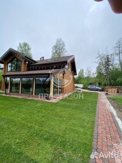 Сочная Элитная Газонная трава с укладкой